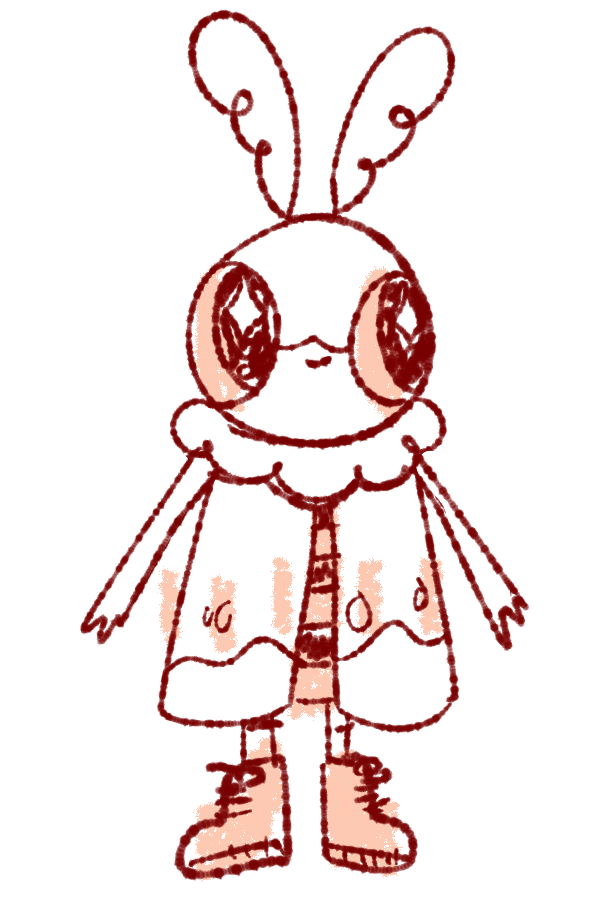 ilustracion del personaje Polen Polilla